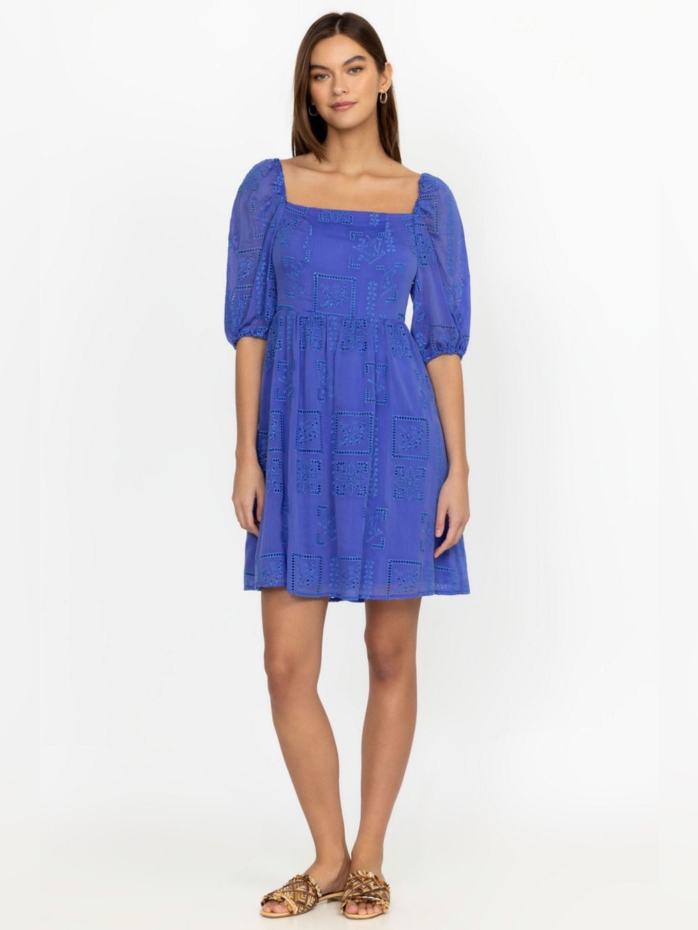 Johnny Was Ella Mini Dress Sz L
